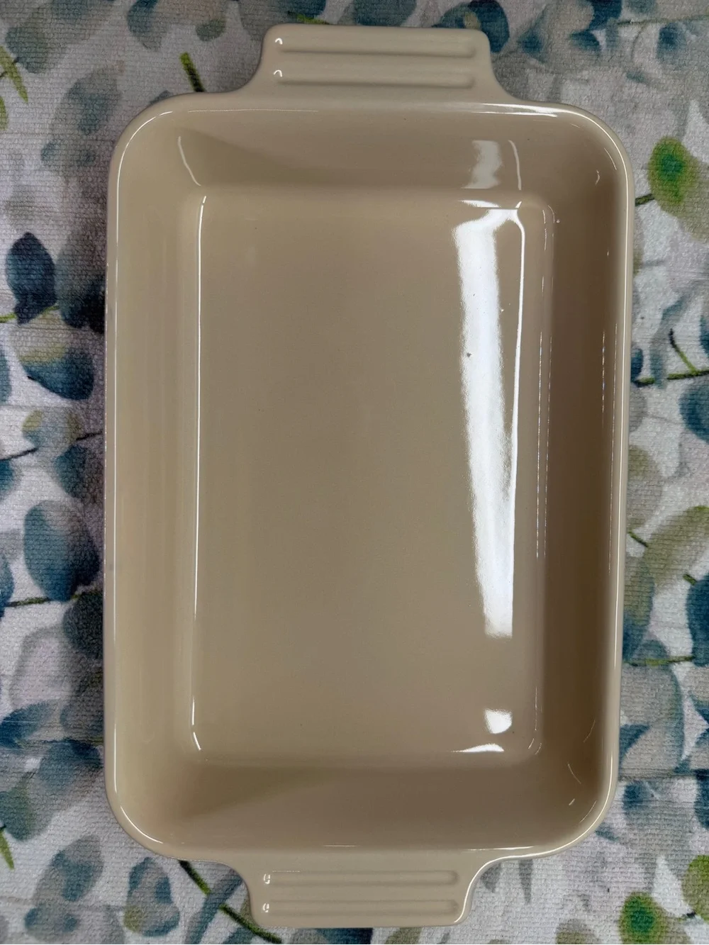 NEW Le Creuset INDIGO 25cm Rectangular Baking Dish 10x7 Stoneware Retired
